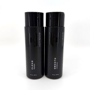 Hotheads Clean Shampoo Smooth Conditioner Duo 8oz Each Sulfate Paraben Free